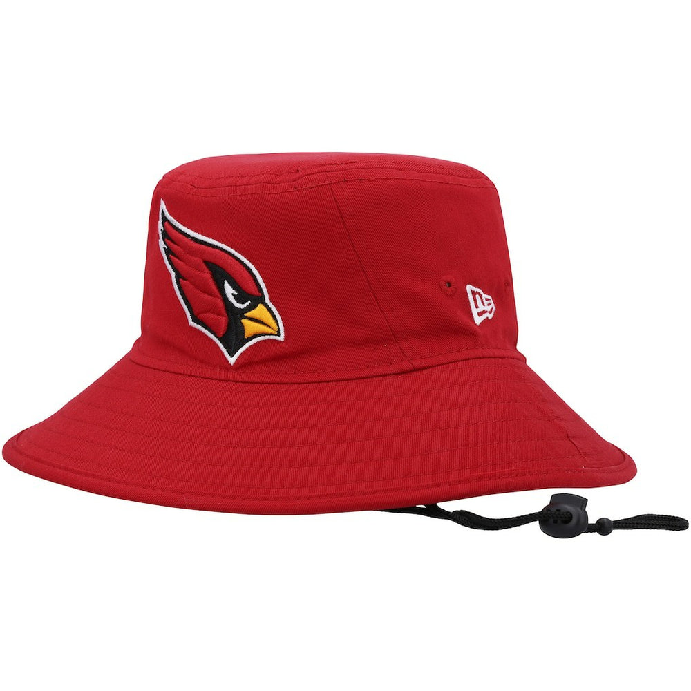 Arizona Cardinals New Era Main Bucket Hat - Cardinal - NFL