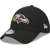 Baltimore Ravens New Era Main 39THIRTY Flex Hat - Black - NFL