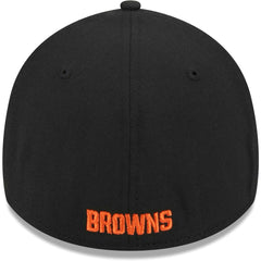 Cleveland Browns New Era Main 39THIRTY Flex Hat - Black - NFL