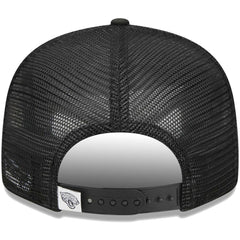 Jacksonville Jaguars New Era Main Trucker 9FIFTY Snapback Hat - Black - NFL