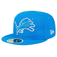 Detroit Lions New Era Main 59FIFTY Fitted Hat - Blue - NFL