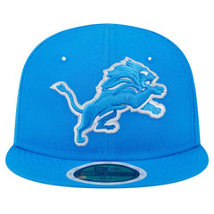 Detroit Lions New Era Main 59FIFTY Fitted Hat - Blue - NFL