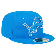 Detroit Lions New Era Main 59FIFTY Fitted Hat - Blue - NFL