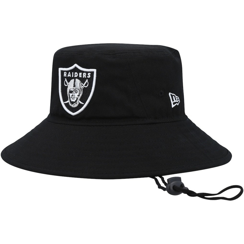 Las Vegas Raiders New Era Main Bucket Hat - Black - NFL