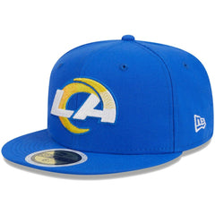 Los Angeles Rams New Era Youth Main 59FIFTY Fitted Hat - Royal - NFL