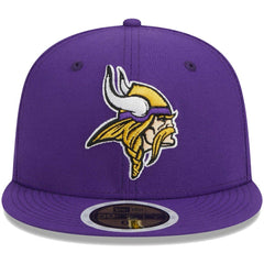 Minnesota Vikings New Era Youth Main 59FIFTY Fitted Hat - Purple - NFL