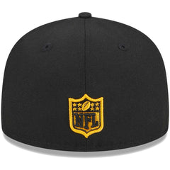 Pittsburgh Steelers New Era Youth Main 59FIFTY Fitted Hat - Black - NFL