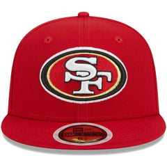San Francisco 49ers New Era Youth Main 59FIFTY Fitted Hat - Scarlet - NFL