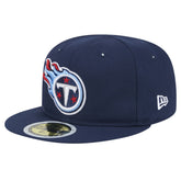 Tennessee Titans New Era Main 59FIFTY Fitted Hat - Navy - NFL
