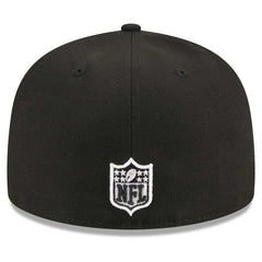 New York Giants New Era Main Patch 59FIFTY Fitted Hat - Black - NFL
