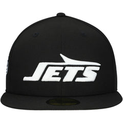 New York Jets New Era Main Patch 59FIFTY Fitted Hat - Black - NFL