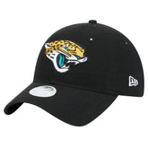 Jacksonville Jaguars New Era Women's Main Core Classic 2.0 9TWENTY Adjustable Hat - Black - NFL