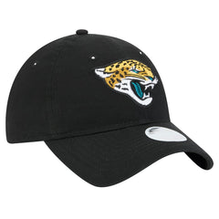 Jacksonville Jaguars New Era Women's Main Core Classic 2.0 9TWENTY Adjustable Hat - Black - NFL