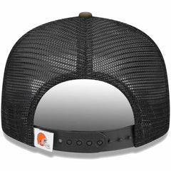 Cleveland Browns New Era Youth Main Trucker 9FIFTY Snapback Hat - Camo - NFL