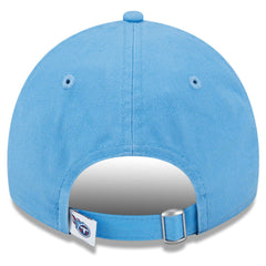 Tennessee Titans New Era Women's Main Core Classic 2.0 9TWENTY Adjustable Hat - Light Blue - NFL