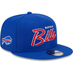 Buffalo Bills New Era Main Script 9FIFTY Snapback Hat - Royal - NFL