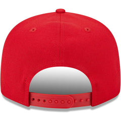 Kansas City Chiefs New Era Main Script 9FIFTY Snapback Hat - Red - NFL