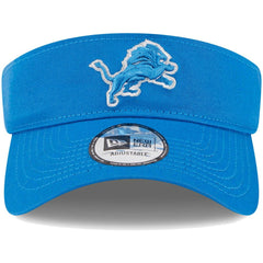 Detroit Lions New Era Main Adjustable Visor - Blue - NFL