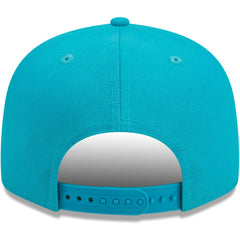 Miami Dolphins New Era Main Script 9FIFTY Snapback Hat - Aqua - NFL