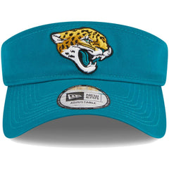 Jacksonville Jaguars New Era Main Adjustable Visor - Teal - NFL