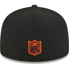 Cincinnati Bengals New Era Main 59FIFTY Fitted Hat - Black - NFL
