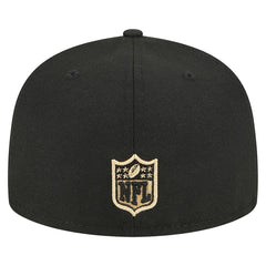 New Orleans Saints New Era Main 59FIFTY Fitted Hat - Black - NFL