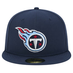 Tennessee Titans New Era Main 59FIFTY Fitted Hat - Navy - NFL