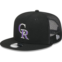 Colorado Rockies New Era Team Color Trucker 9FIFTY Snapback Hat Sale