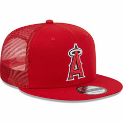 Los Angeles Angels New Era Team Color Trucker 9FIFTY Snapback Hat Sale