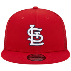 St. Louis Cardinals New Era Team Color Trucker 9FIFTY Snapback Hat Outlet