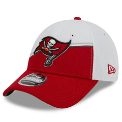 Tampa Bay Buccaneers New Era 2023 Sideline 9FORTY Adjustable Hat - White/Red - NFL
