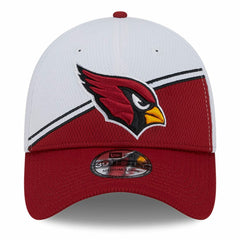 Arizona Cardinals New Era 2023 Sideline 39THIRTY Flex Hat - White/Cardinal - NFL