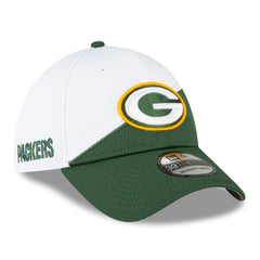 Green Bay Packers New Era 2023 Sideline 39THIRTY Flex Hat - White/Green - NFL