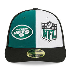 New York Jets New Era 2023 Sideline Low Profile 59FIFTY Fitted Hat - Green/Black - NFL
