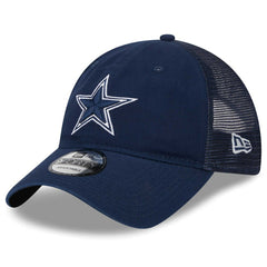 Dallas Cowboys New Era Distinct 9TWENTY Adjustable Hat - Navy - NFL