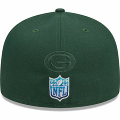 Green Bay Packers New Era Gradient 59FIFTY Fitted Hat - Green - NFL