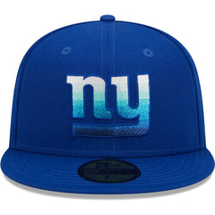 New York Giants New Era Gradient 59FIFTY Fitted Hat - Royal - NFL