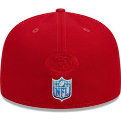 San Francisco 49ers New Era Gradient 59FIFTY Fitted Hat - Scarlet - NFL