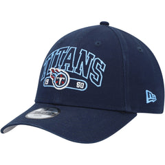 Tennessee Titans New Era Youth Outline 9FORTY Adjustable Hat - Navy - NFL