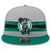 New Era Boston Celtics Chenille Band 9FIFTY Snapback Hat Gray