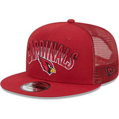 Arizona Cardinals New Era Grade Trucker 9FIFTY Snapback Hat - Cardinal - NFL