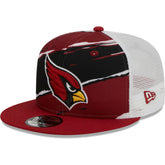 Arizona Cardinals New Era Tear Trucker 9FIFTY Snapback Hat - Cardinal - NFL