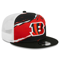 Cincinnati Bengals New Era Tear Trucker 9FIFTY Snapback Hat - Black - NFL