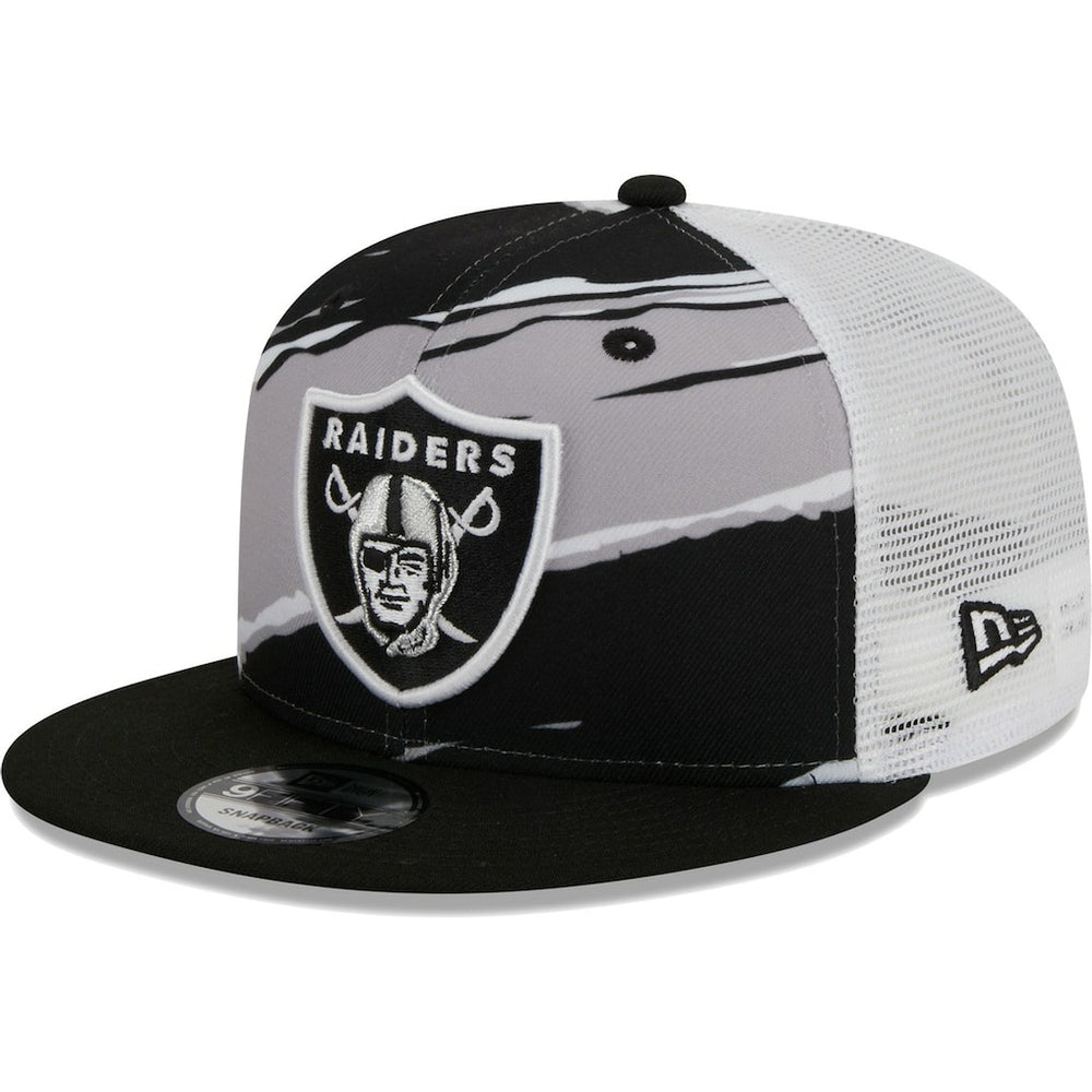 Las Vegas Raiders New Era Tear Trucker 9FIFTY Snapback Hat - Black - NFL