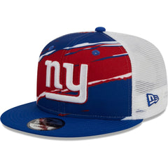 New York Giants New Era Tear Trucker 9FIFTY Snapback Hat - Royal - NFL
