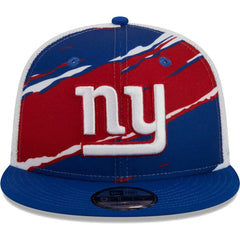 New York Giants New Era Tear Trucker 9FIFTY Snapback Hat - Royal - NFL