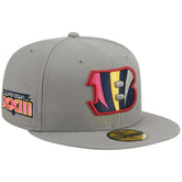 Cincinnati Bengals New Era Color Pack 59FIFTY Fitted Hat - Gray - NFL