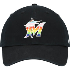 Miami Marlins '47 Team Pride Clean Up Adjustable Hat for sale