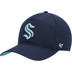 Seattle Kraken '47 Primary Hitch Snapback Hat - Deep Sea Blue | 47 brand on sale