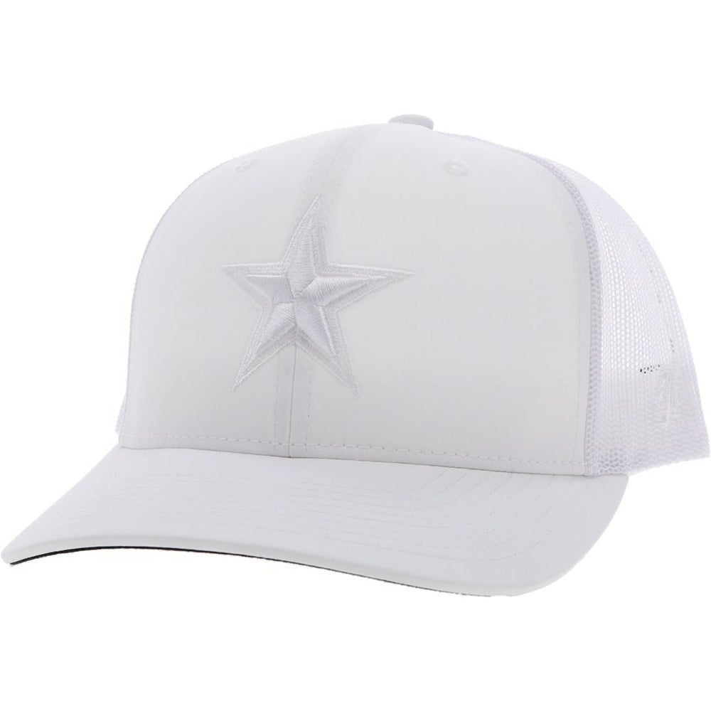Dallas Cowboys HOOey Star Trucker Snapback Hat - White - NFL
